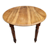 Table XIXth in Elm and Cherry: The Louis-Philippe Elegance