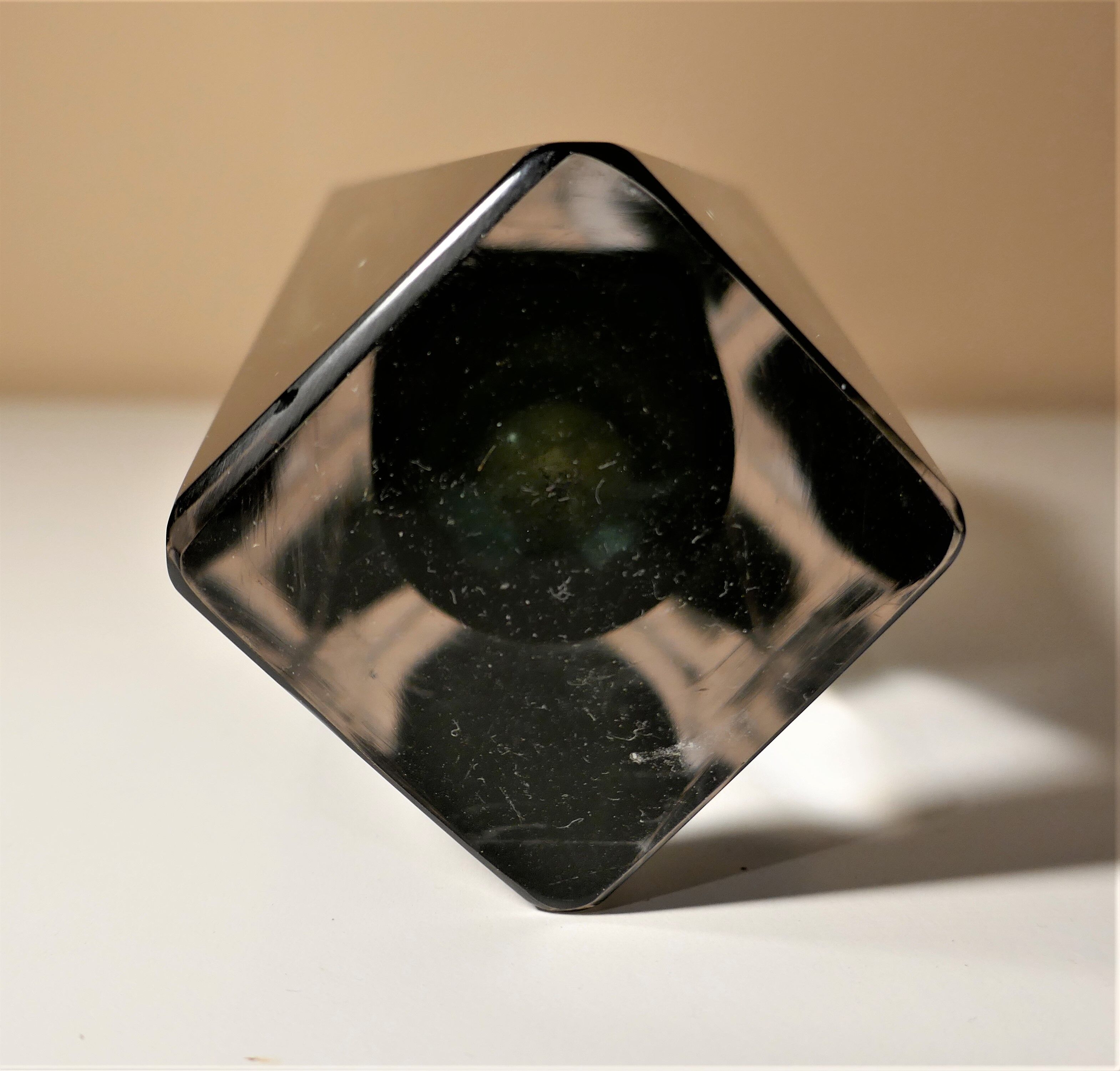 Sommerso Murano glass vase