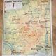 Editions Rossignol map - Massif Central & Jura (90 x 75cm)