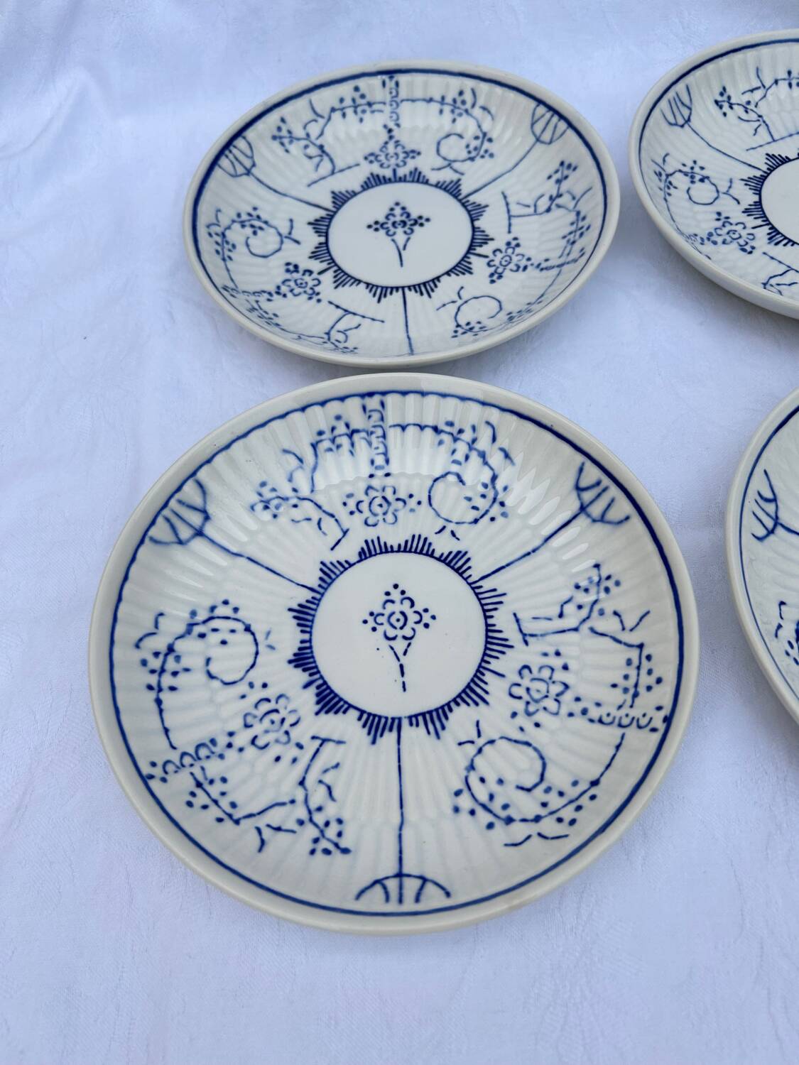 Set of 6 Copenhagen coffee cups Boch Frères