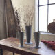 Série 3 vases fleuristes zinc