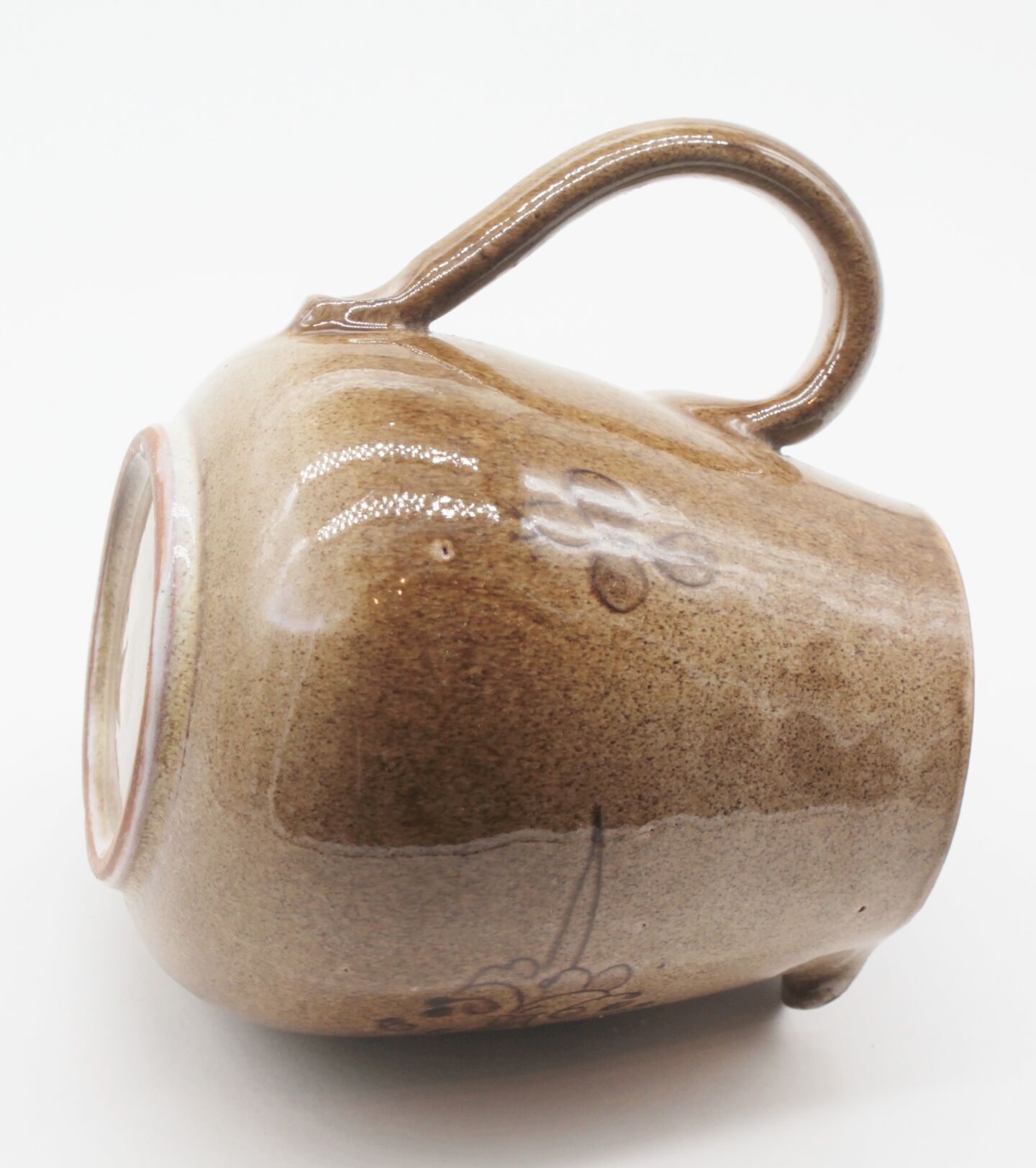 Ceramic pitcher flowers