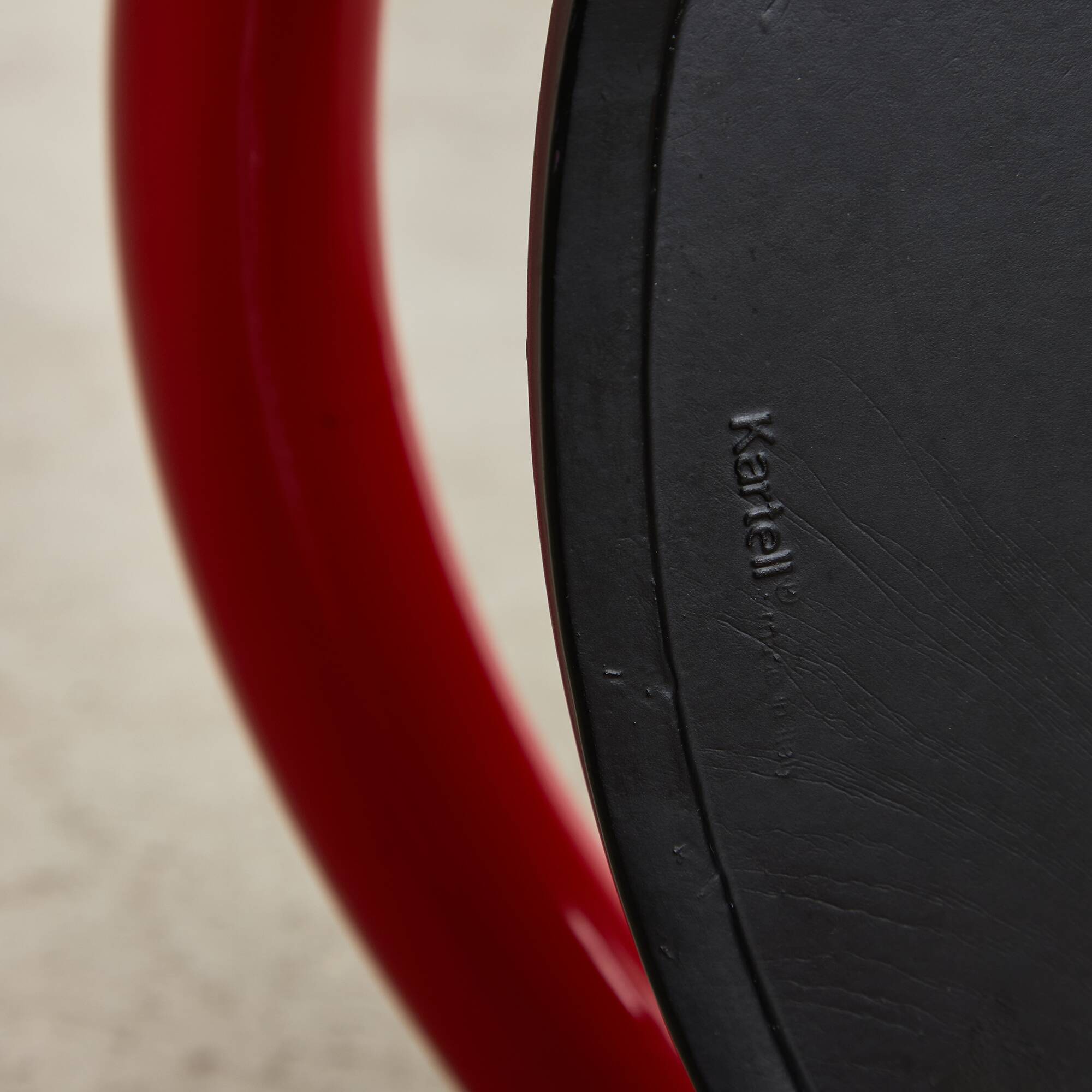 Polo Low Bar Stool by Anna Castelli Ferrieri for Kartell, 1979