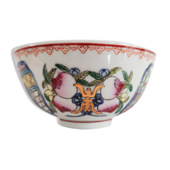 Chinese bowl décor interior scenes and grenades