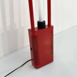 Uno red floor lamp by Gian N. Gigante for Zerbetto, 1980