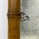 Faux bamboo mirror antique