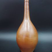 Ancienne bouteille en grès vernissé signée EUG. VINCENT & Cie à Lyon