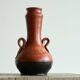 Sculptural ceramic vase from the early 20th century.