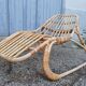 Fauteuil,  chaise longue rotin Ikea vintage