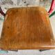 Set of 4 mismatched old school style chairs