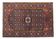 Traditional persian rug antique blue red handwoven wool carpet area rug- 145x202cm