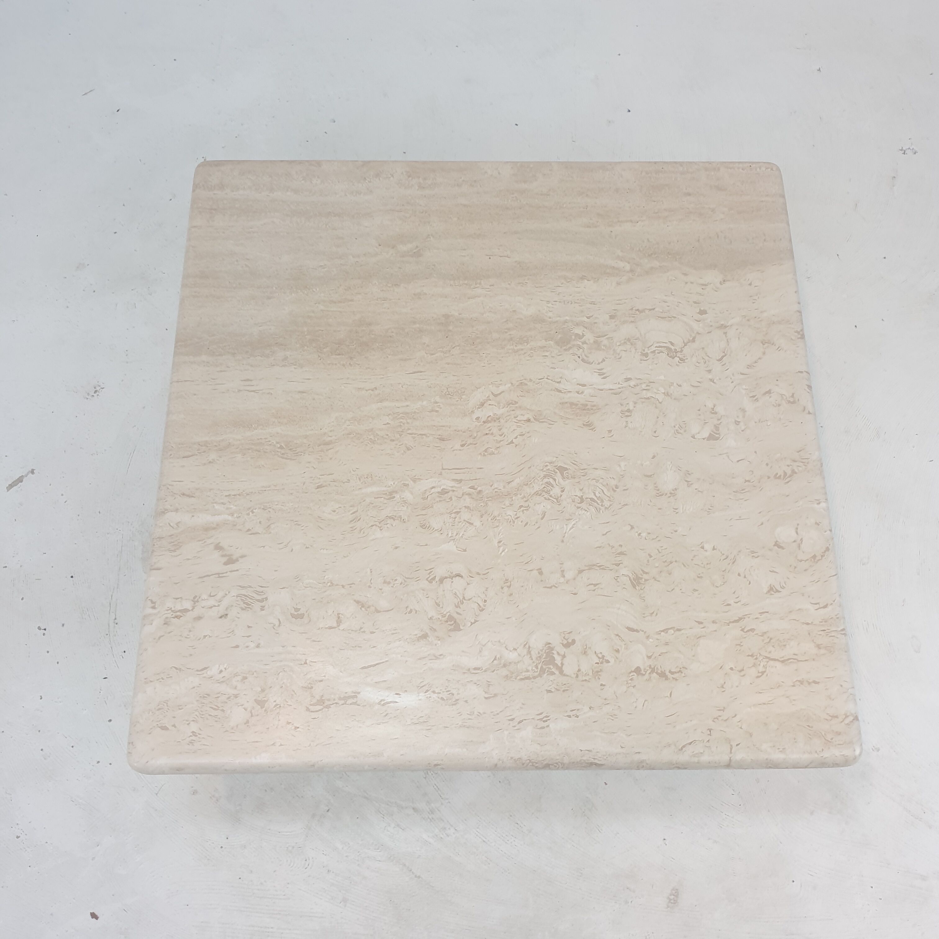 Italian Travertine Coffee Table, 1980's