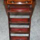 Regency Antique Metamorphic Stair Table with Leather