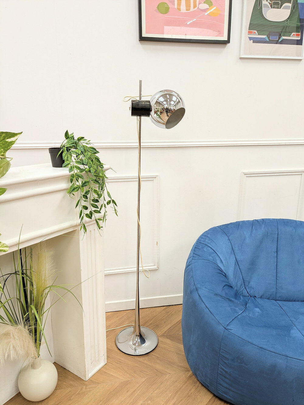 Vintage Italian floor lamp by Goffredo Reggiani