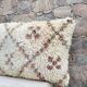Vintage Berber wool cushion cover: Moroccan rug cushion,