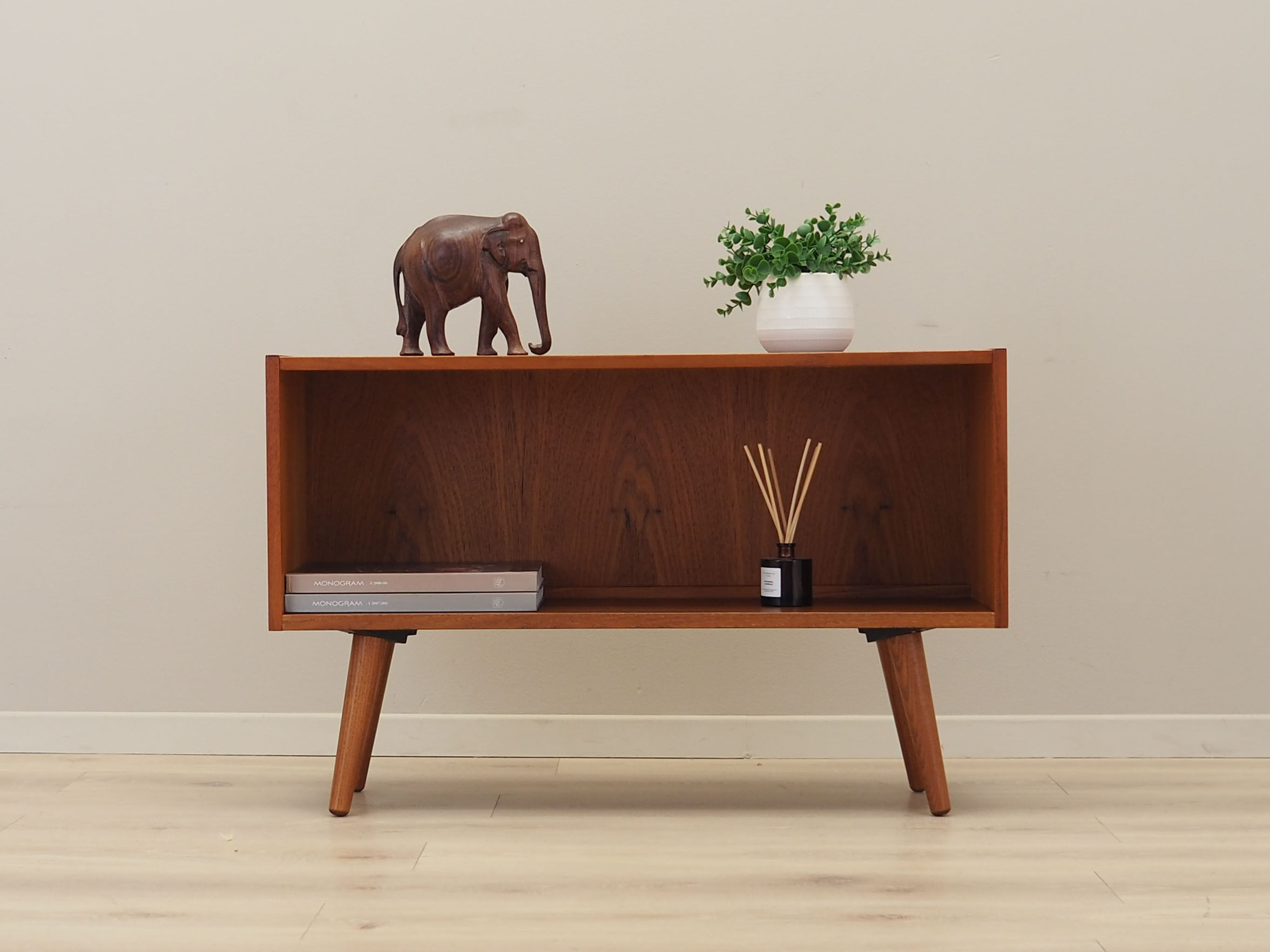 Teak bookcase, Danish design, 1970s, production: Denmark