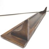 Vintage solid wood wall shelf