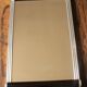 Vintage mirror top rectangle wood metal