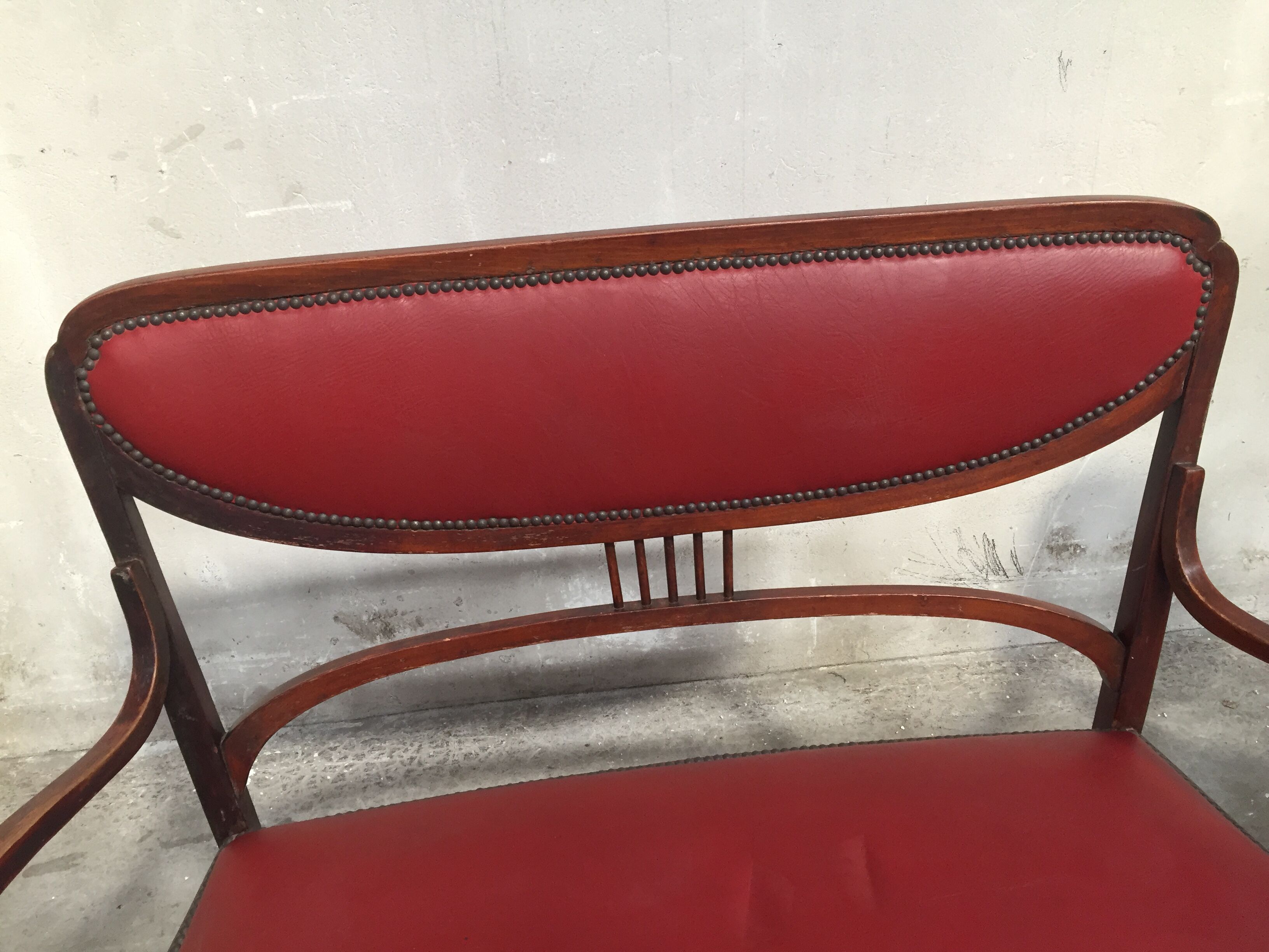 Seat and 2 armchairs 1900 Thonet