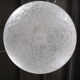 Very rare glass hanging lamp by doria leuchten, 1960, germany