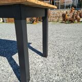 Patinated fir farmhouse table
