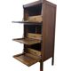 Commode à tiroirs vintage en bois / armoire d'archives / armoire de notaire