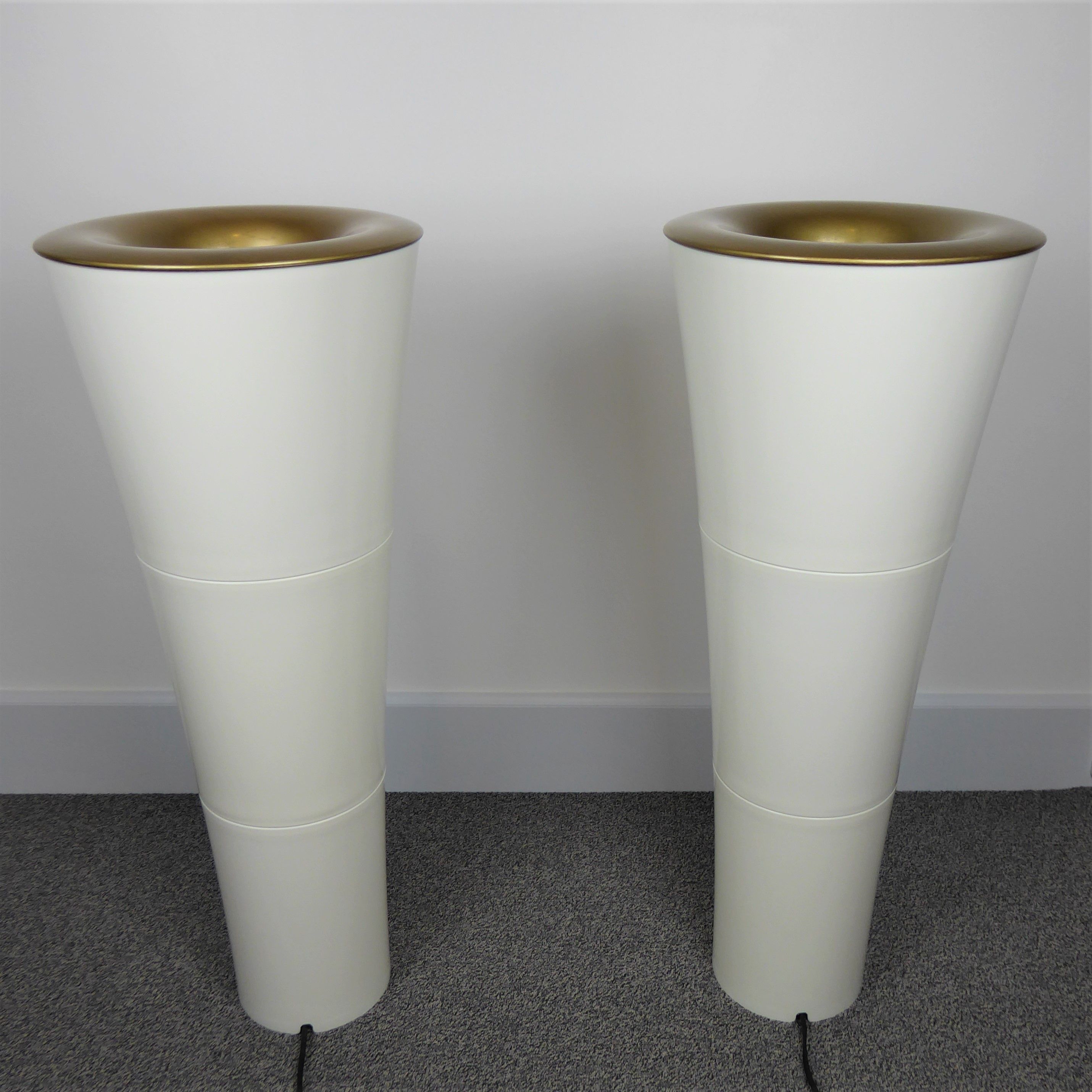 Lampes "flambeau" Kaoyi 1980