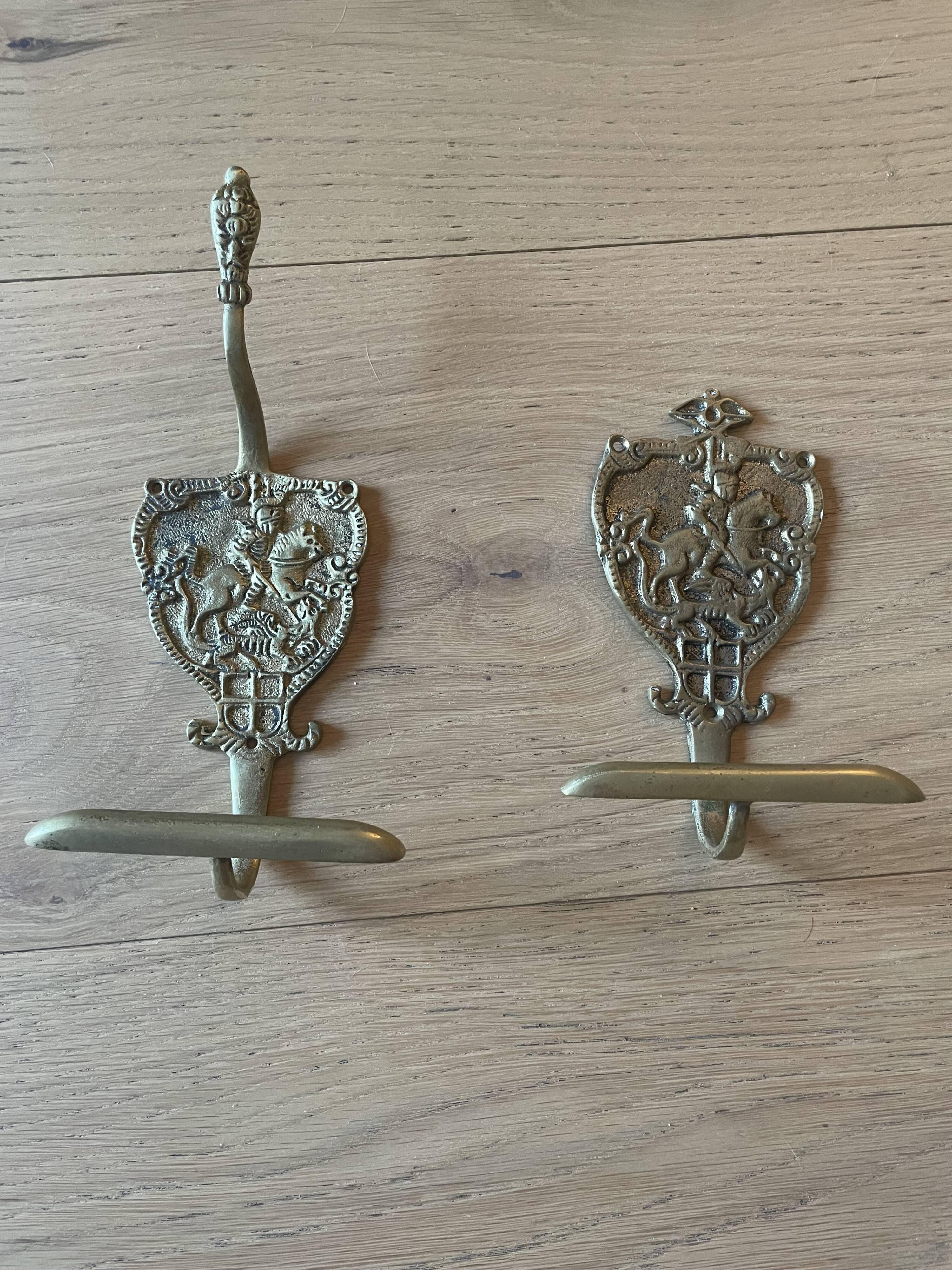 Patère en laiton