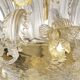 Venetian Floreal Luxury Gold Muarno Glass Chandelier