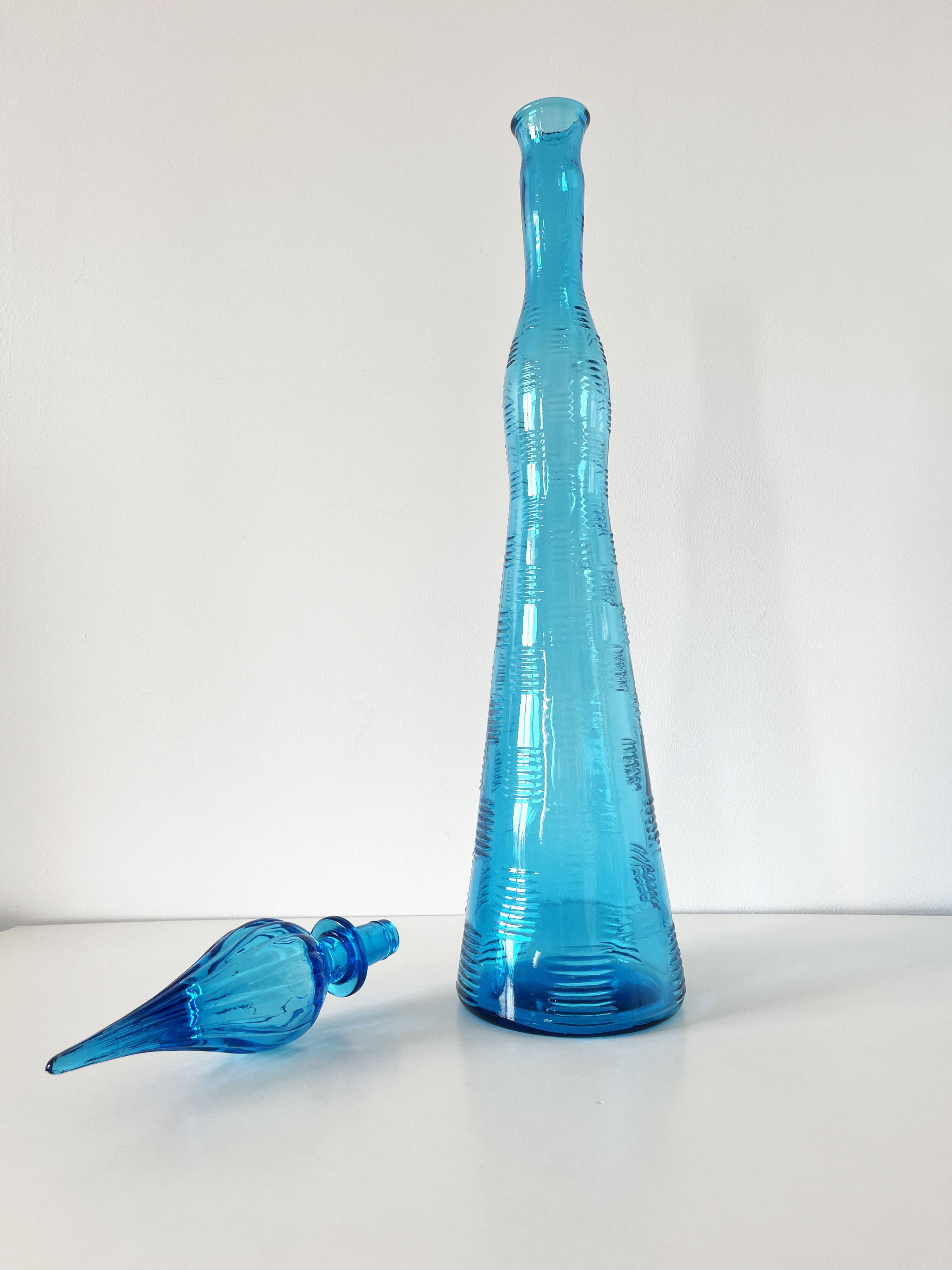 Large italian bottle 1960 empoli