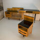 Modular set of table, night stand and chest of drawers by M. Pozar, 1960s