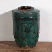 Vase émaillé ancien (vers 1820) #36