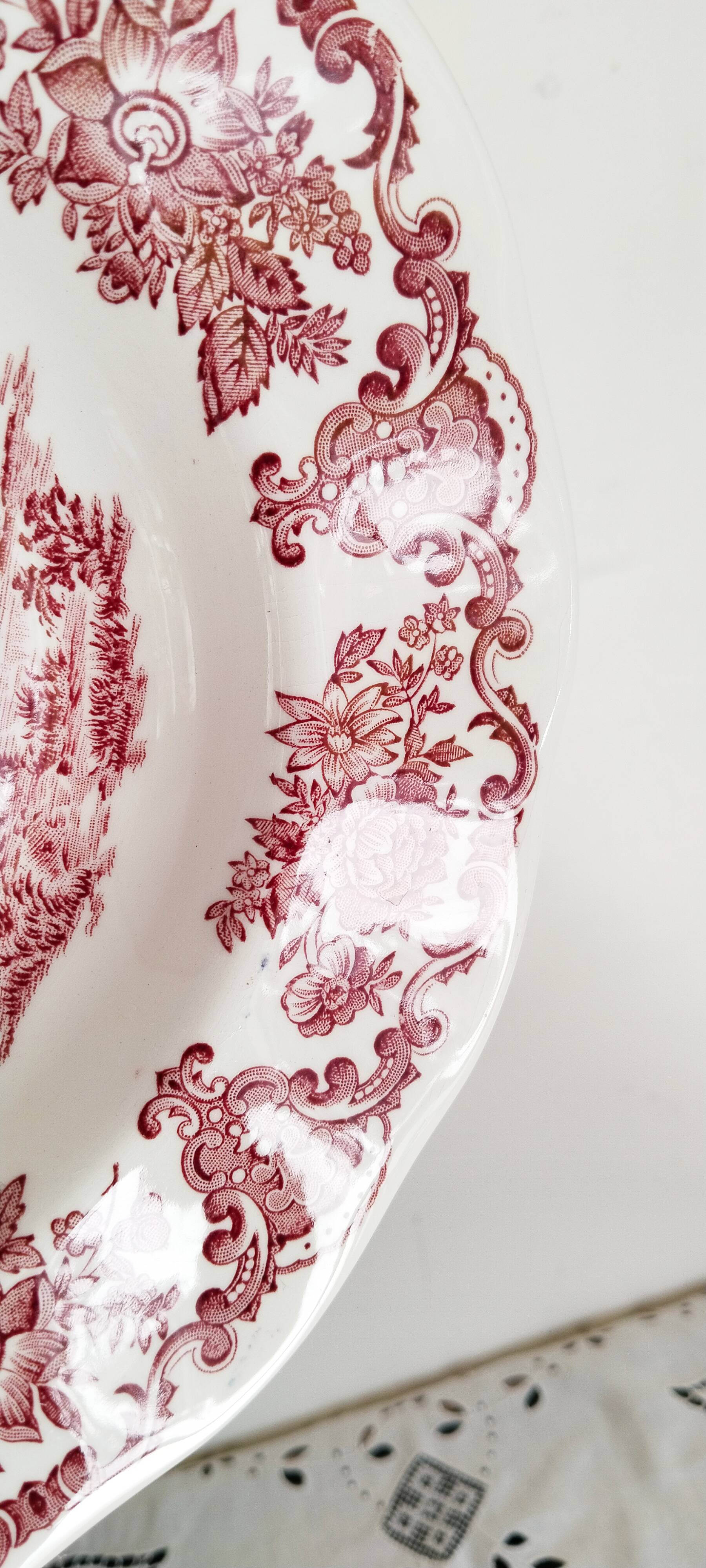 English soup plate Royal Homes of Britain, London Castle