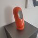 Vintage culbuto lamp in orange metal 1970s.