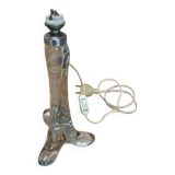 Glass lamp base
