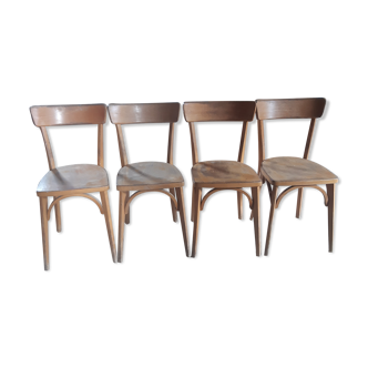 Set of 4 Baumann chairs