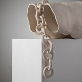 CERAMIC CHAIN VASE