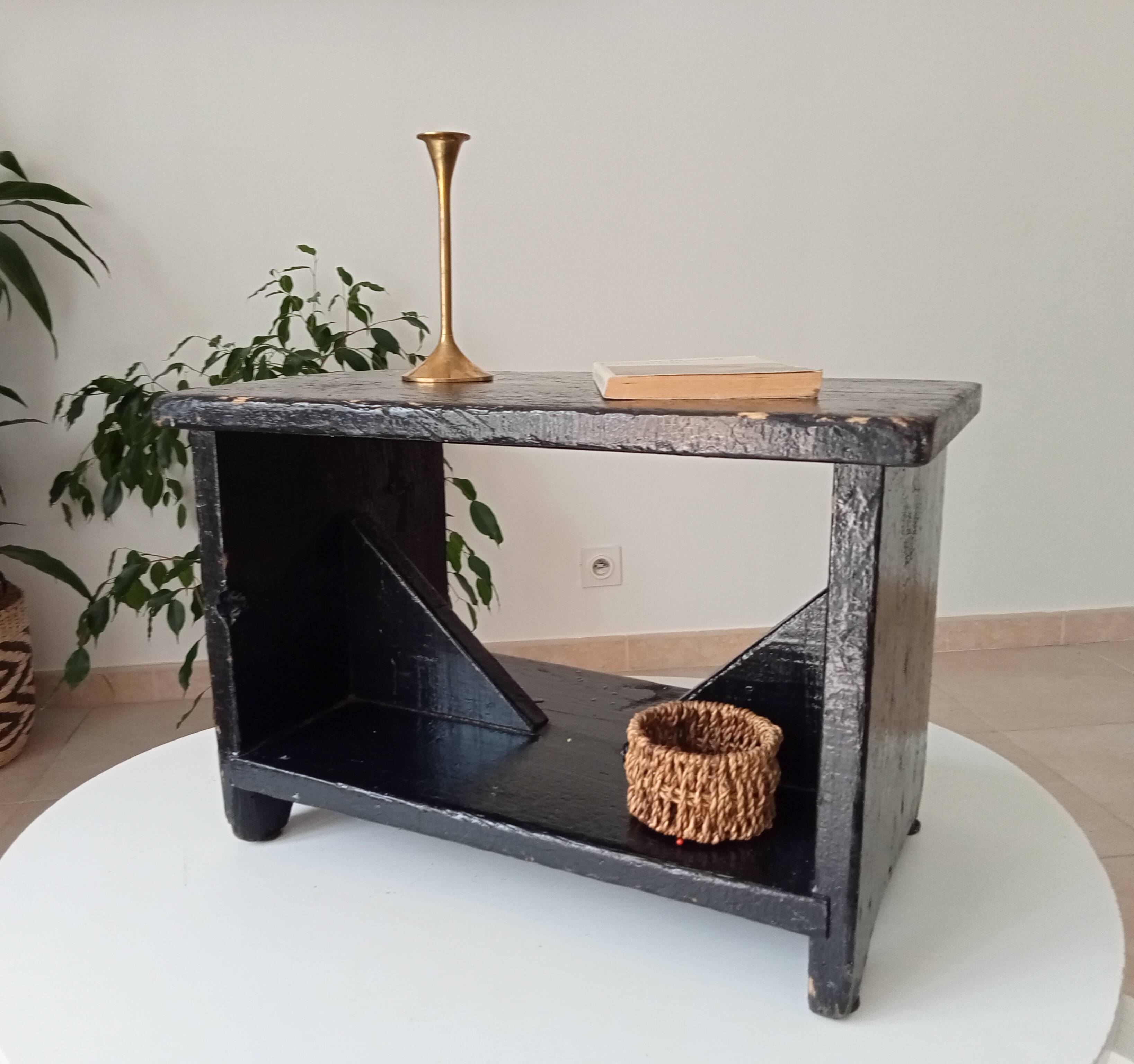 Antique side table from the 50s/60s