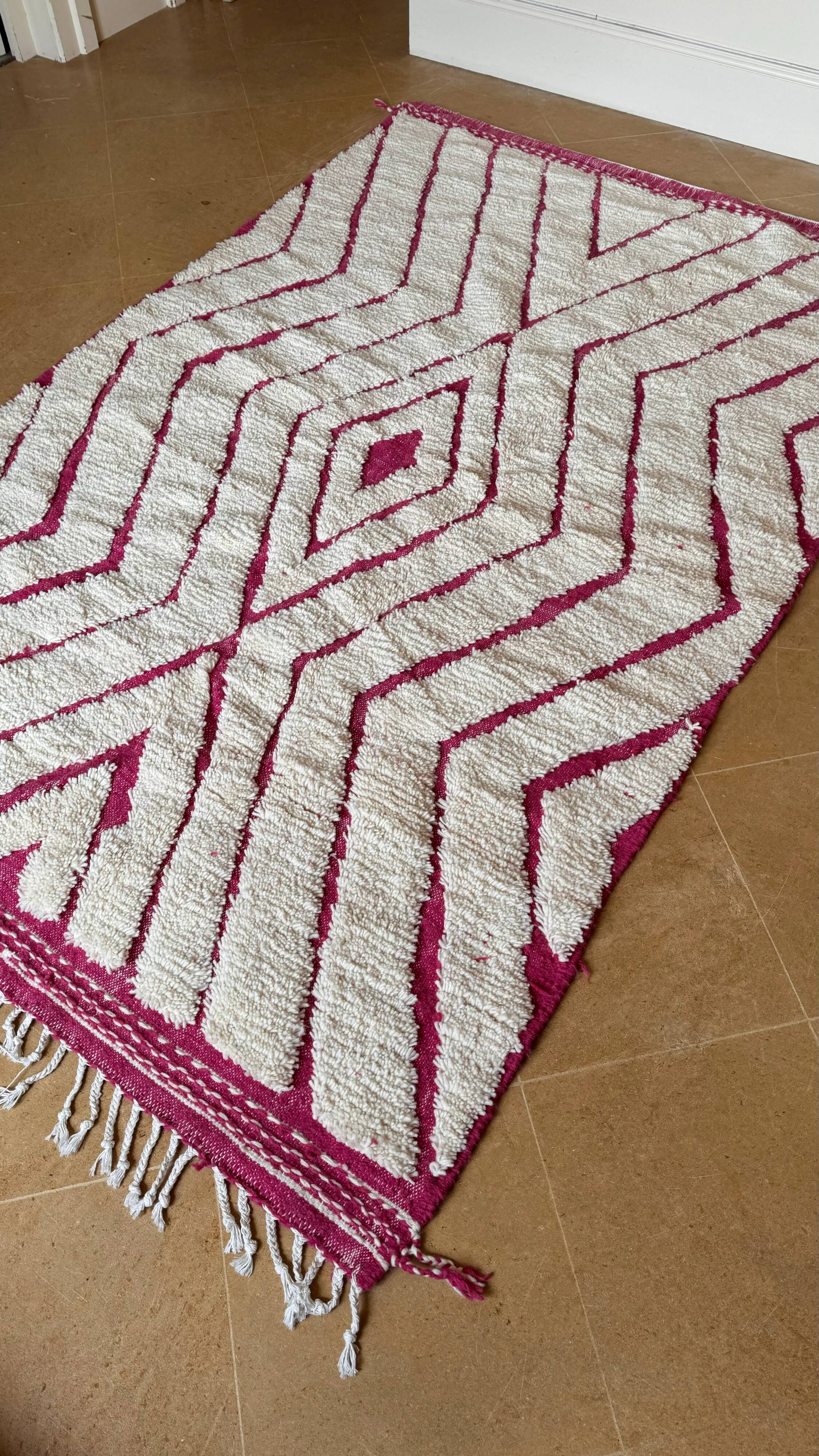 Beni Ouarain rug 251 x 157 cm "Nora"