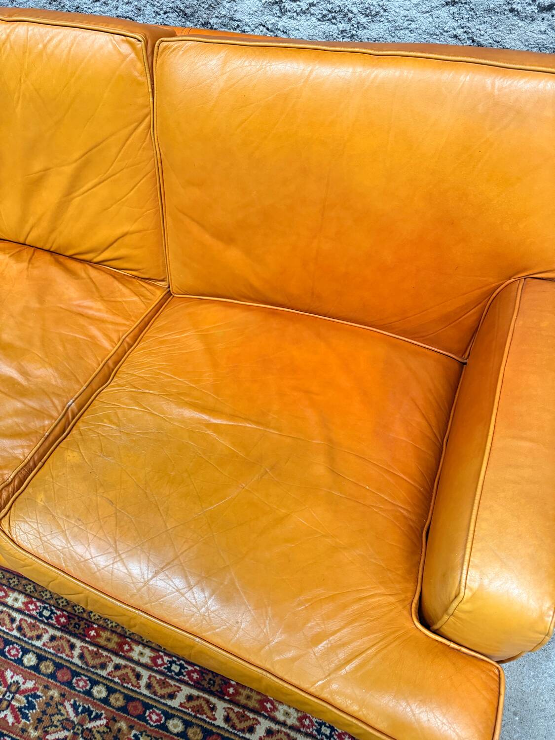Sofa set + 2 vintage armchairs Roche Bobois - 1970