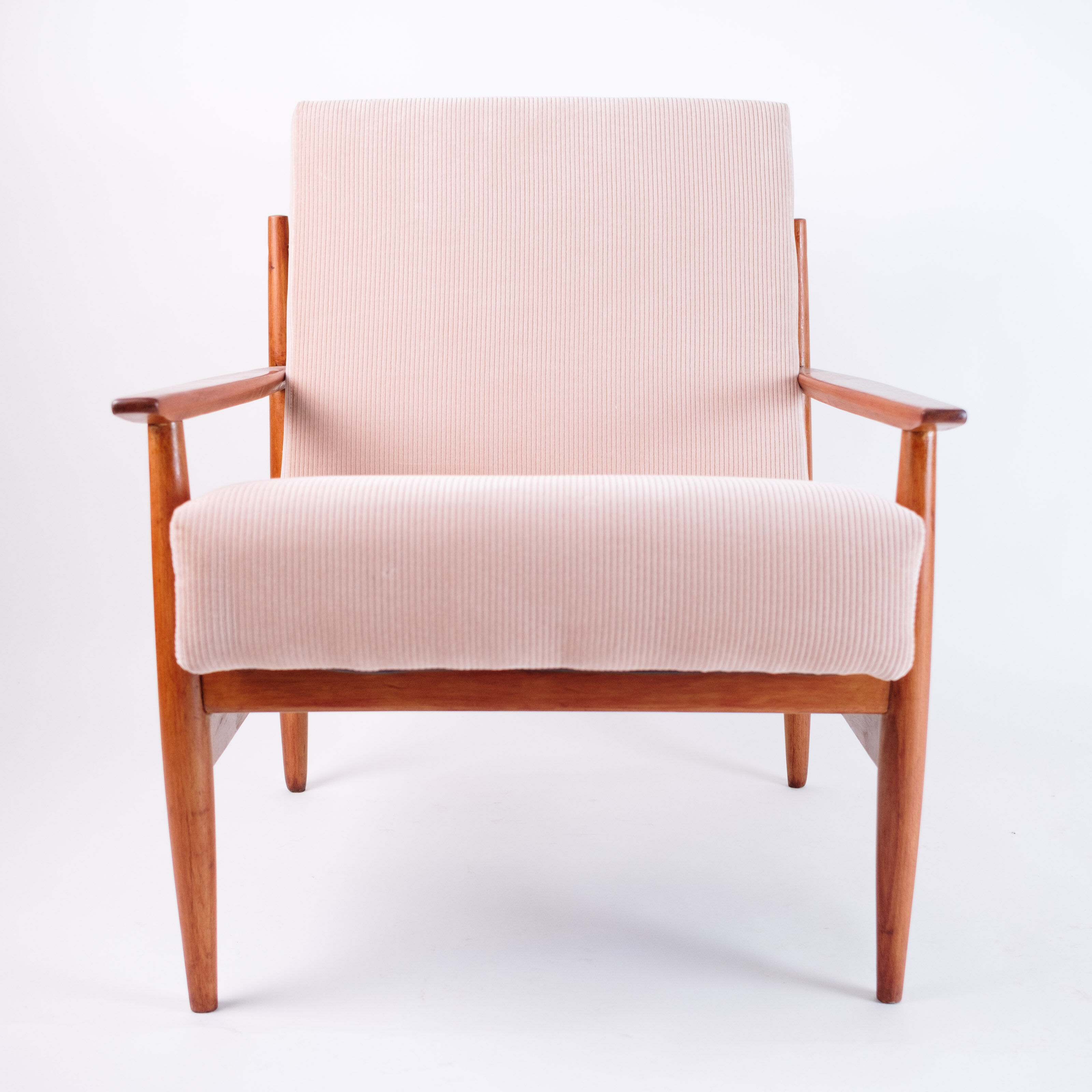 Dusted pink armchair