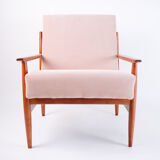 Dusted pink armchair