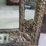 ANCIENT MIRROR WITH PARCLOSES FROM THE NAPOLEON III ERA