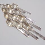 12 silver spoons