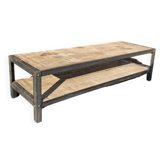 Table basse ou console industrielle