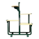 Support for wooden plant Art Deco by André Groult