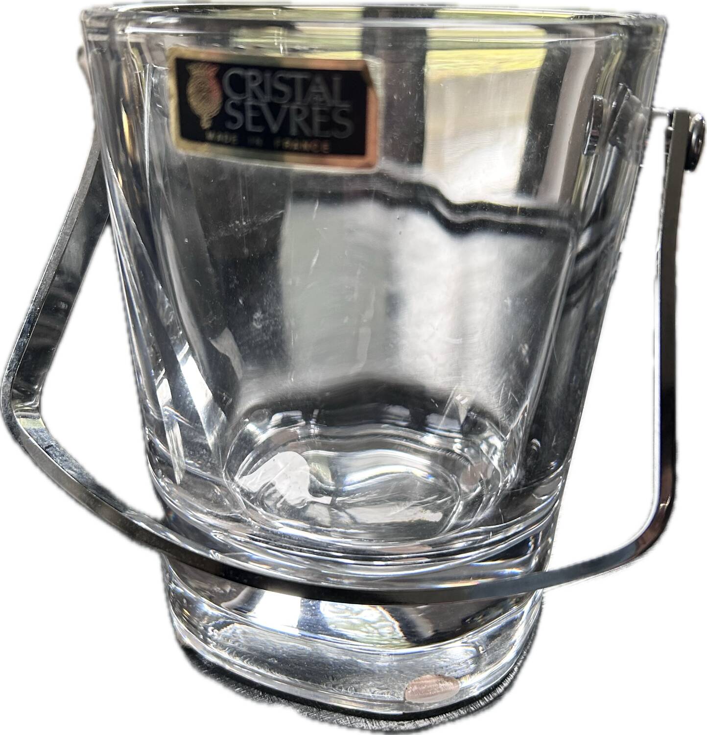Sèvres crystal ice bucket