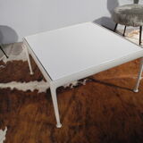 Coffee table by Knüll Schuktz in aluminum years 1960