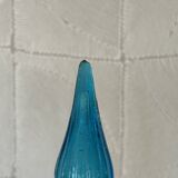 Carafe en verre d'Empoli, Italie 1960