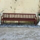 Oak station bench 2m80